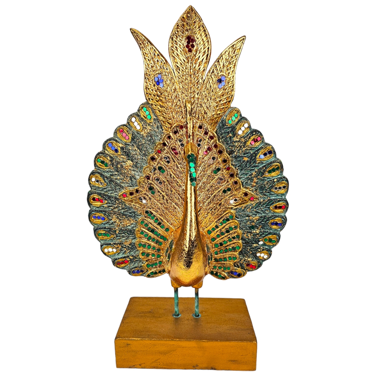 Glücks Pfau Grün
