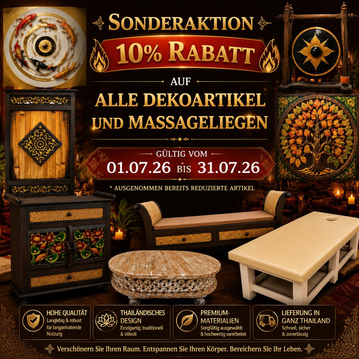 10% Rabatt auf alles