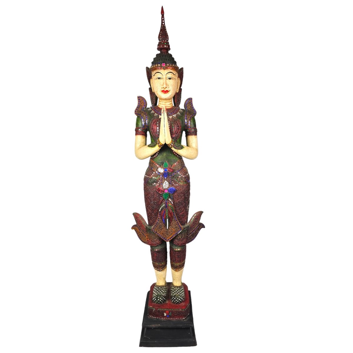 Buddha aus Holz