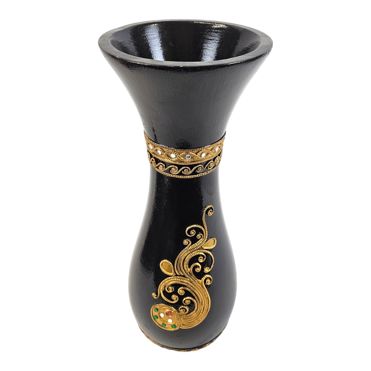 Vase aus Holz Vase aus Holz