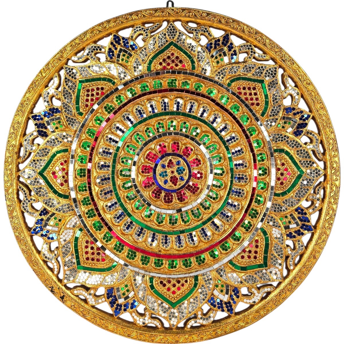 Relief Blume Rund 60cm