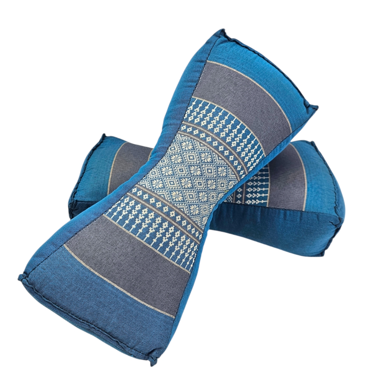 Fußkissen Hellblau Set