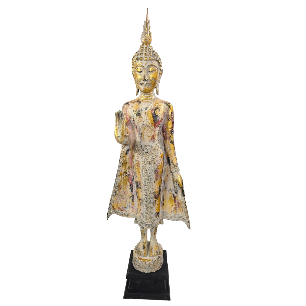 Buddha 130 cm Bunt Buddha 130 cm Bunt