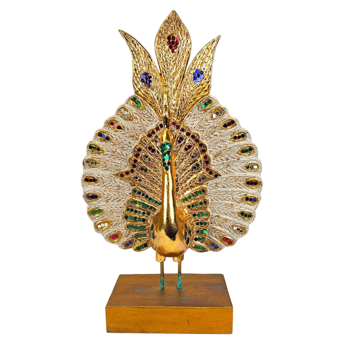 Glücks Pfau Weiß