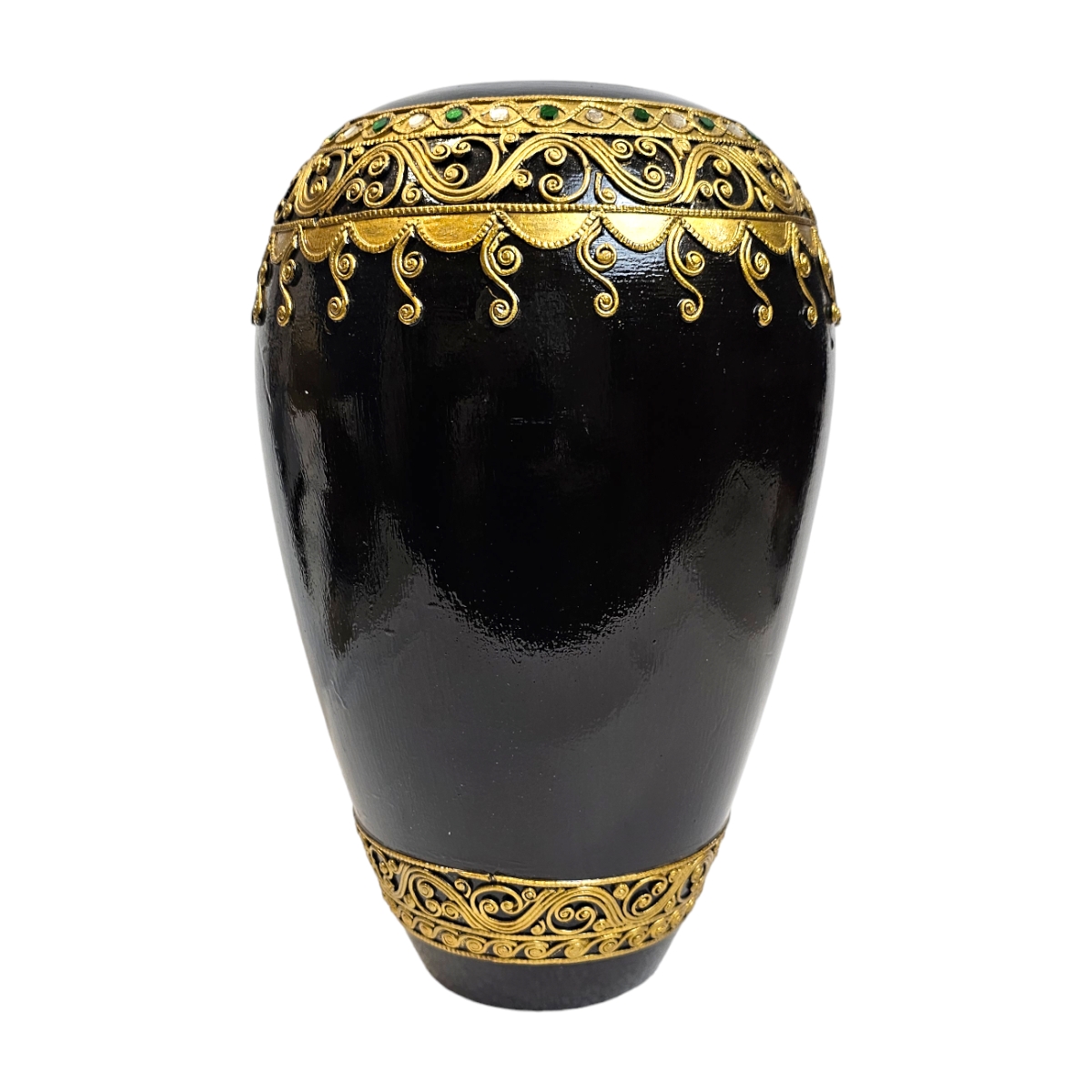 Vase aus Holz