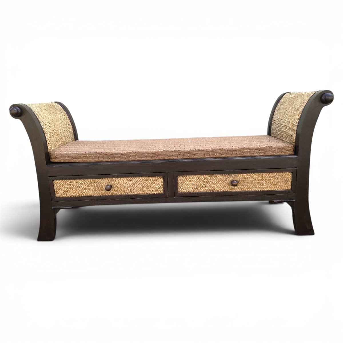 Rattan Sitzbank
