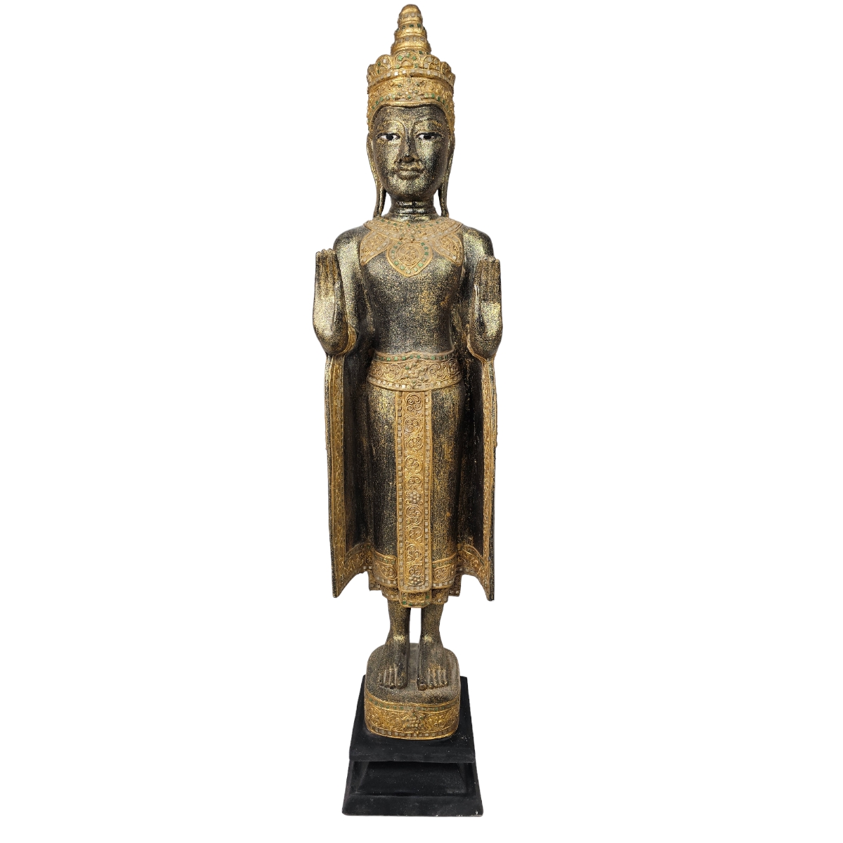 Buddha Alt Schwarz